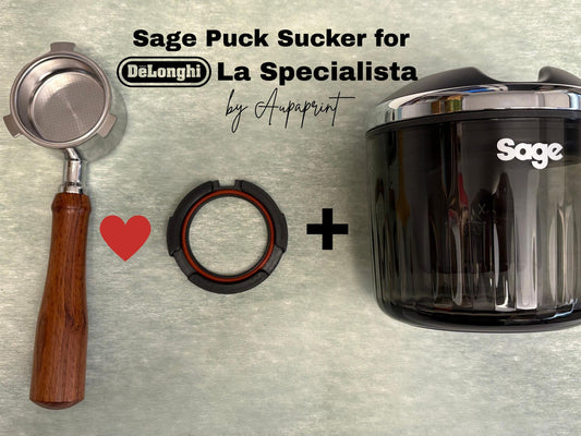 DeLonghi La Specialista Puck Sucker Adapter for 51mm 3-ear portafilter