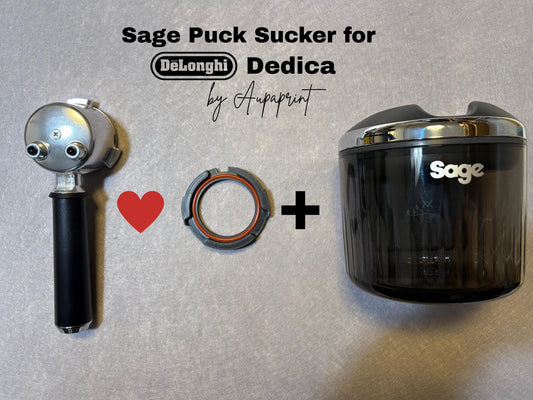 DeLonghi Dedica Puck Sucker Adapter for 51mm 3-ear portafilter