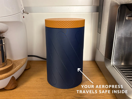 Aeropress kit for travel & storage | Wrench aid for filter tightening optional