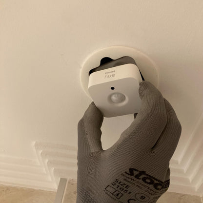 Philips Hue motion sensor ceiling recessed support