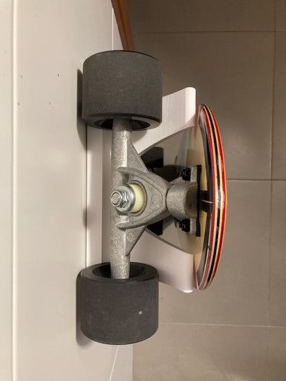 Skateboard wall hanger