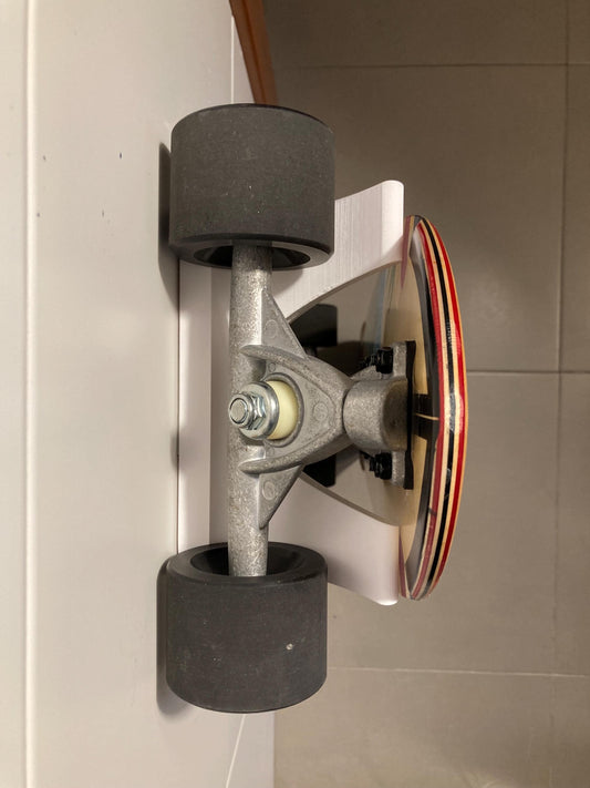 Skateboard wall hanger