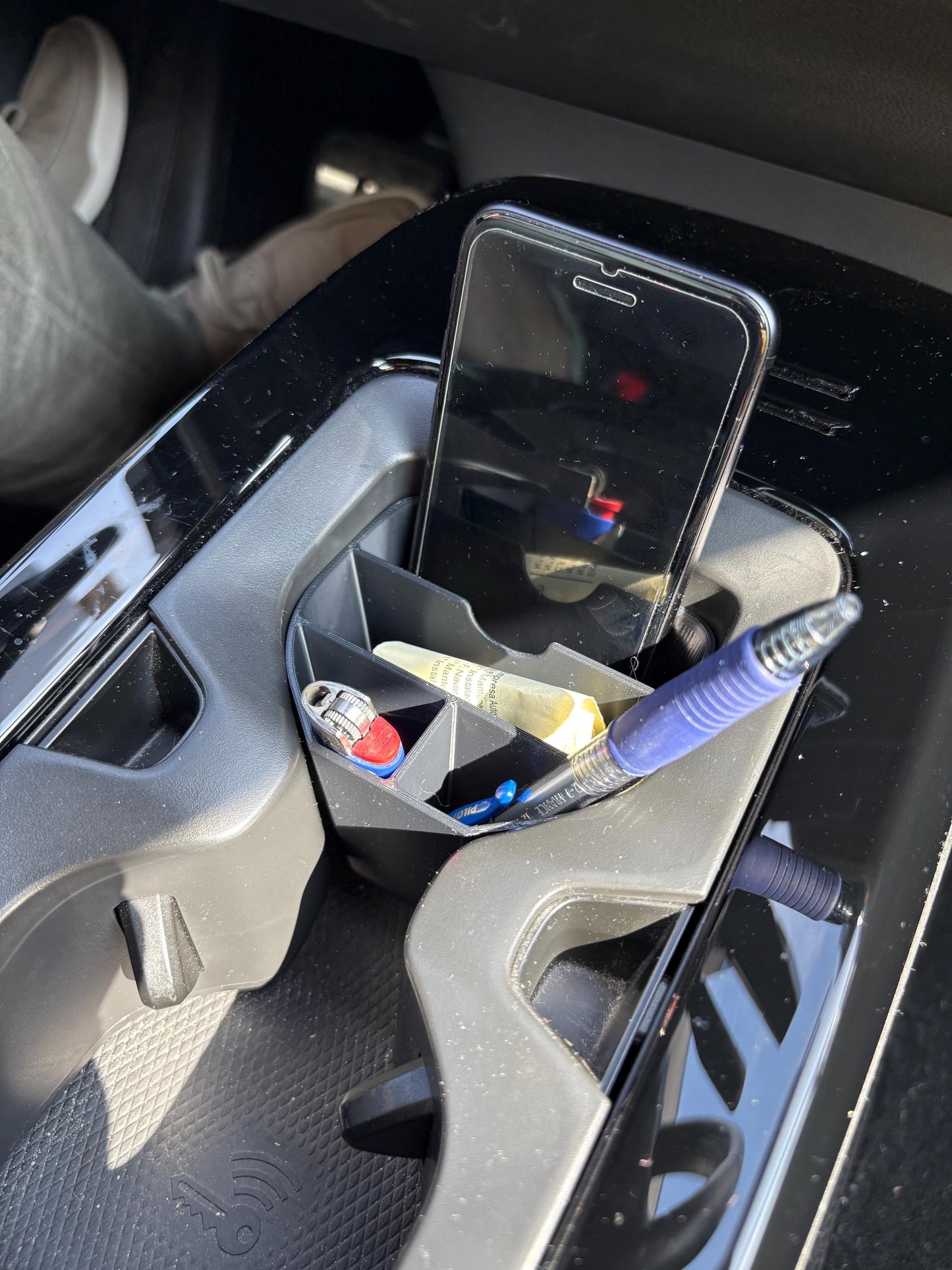 VW ID.4 ID.5 cup holder divider & organising box