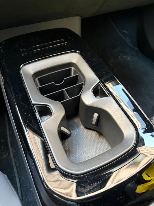 VW ID.4 ID.5 cup holder divider & organising box