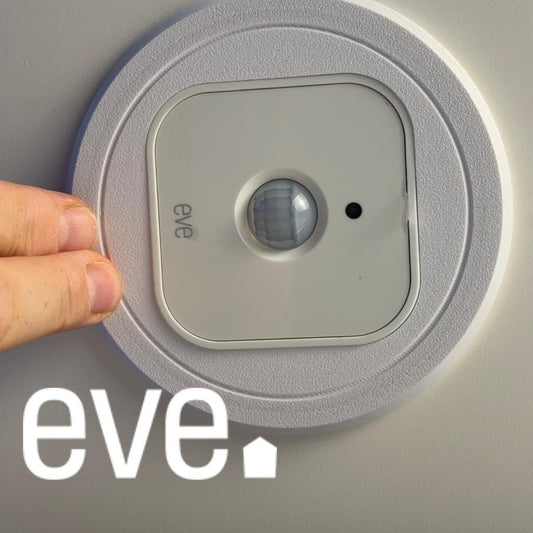 Eve home wireless motion sensor ceiling recessed support