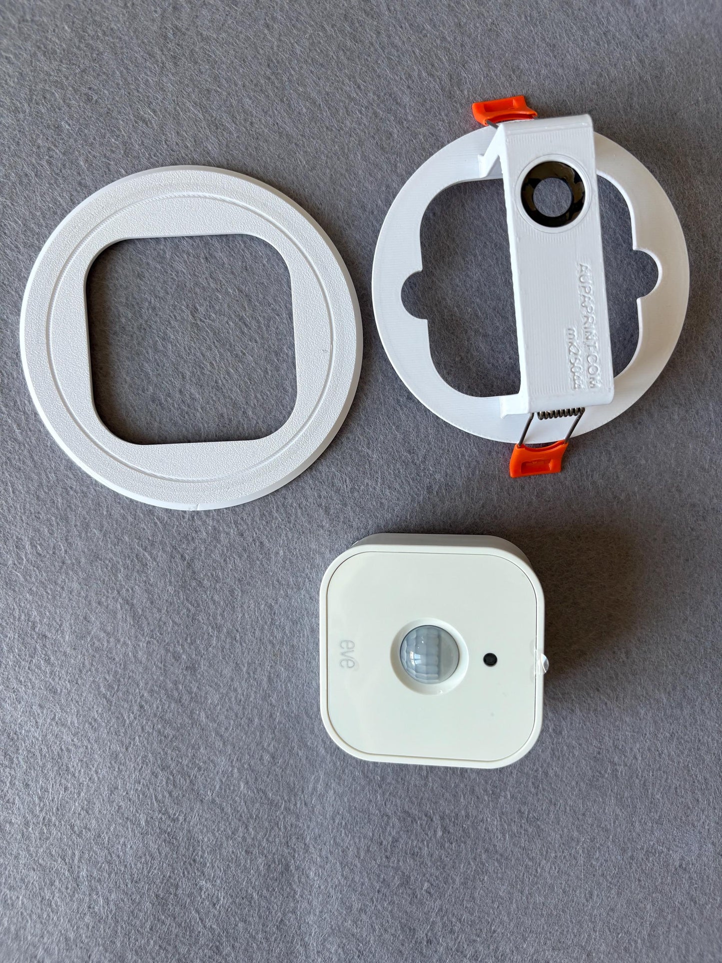 Eve home wireless motion sensor ceiling recessed support
