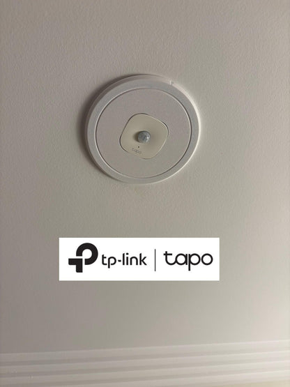 TP-Link Tapo T100 Recessed Ceiling Mount: Smart Motion Sensor, Easy Install