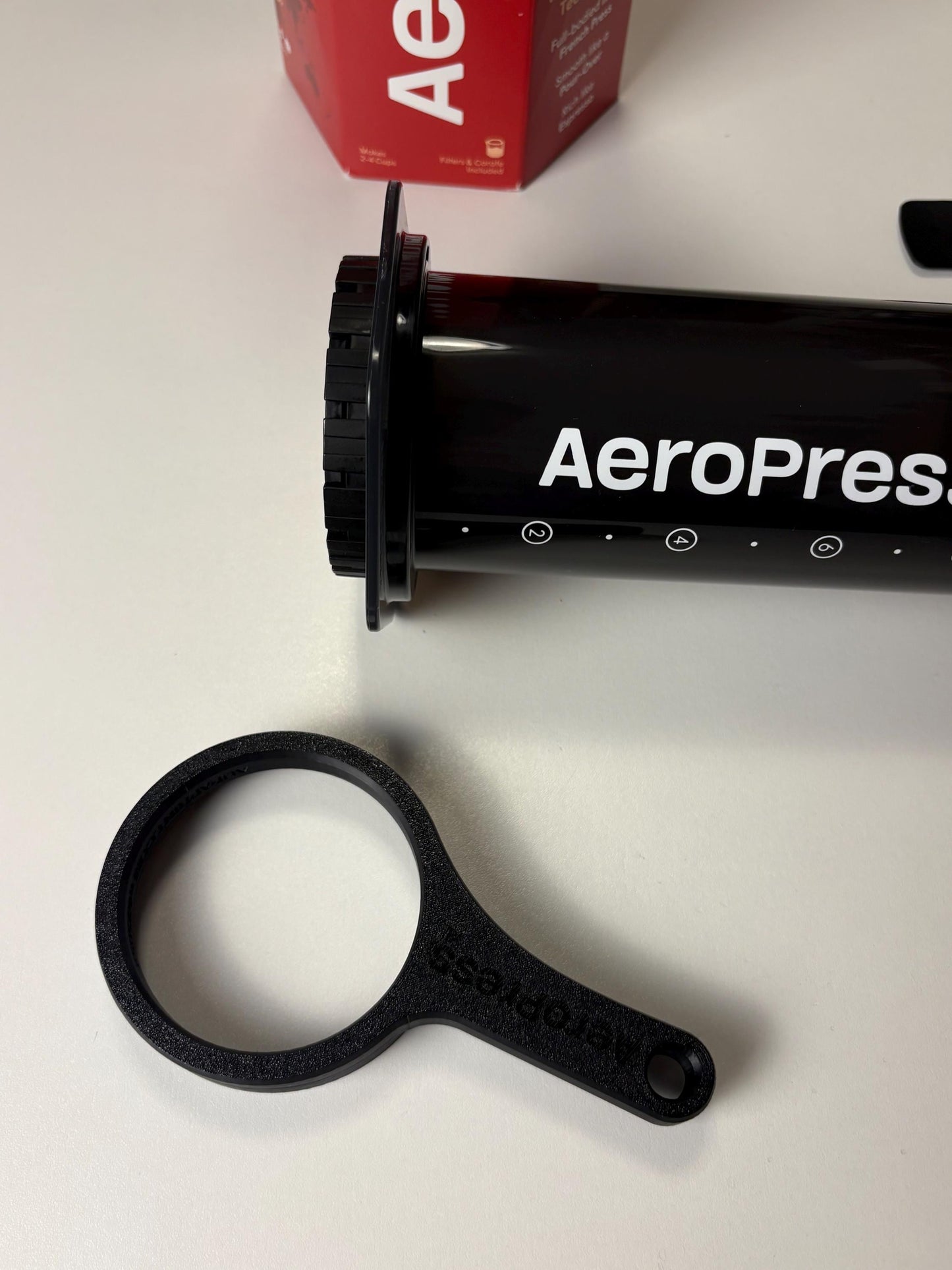 Aeropress Filter Wrench: Hand Mobility Aid, 3D Printed