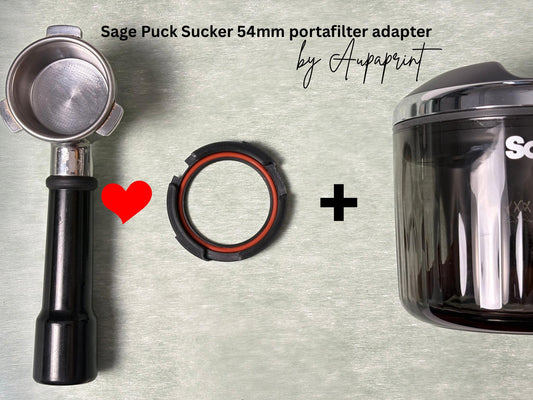 Sage Puck Sucker Adapter for Breville Barista, Pro, Touch, Express, 54mm Portafilter