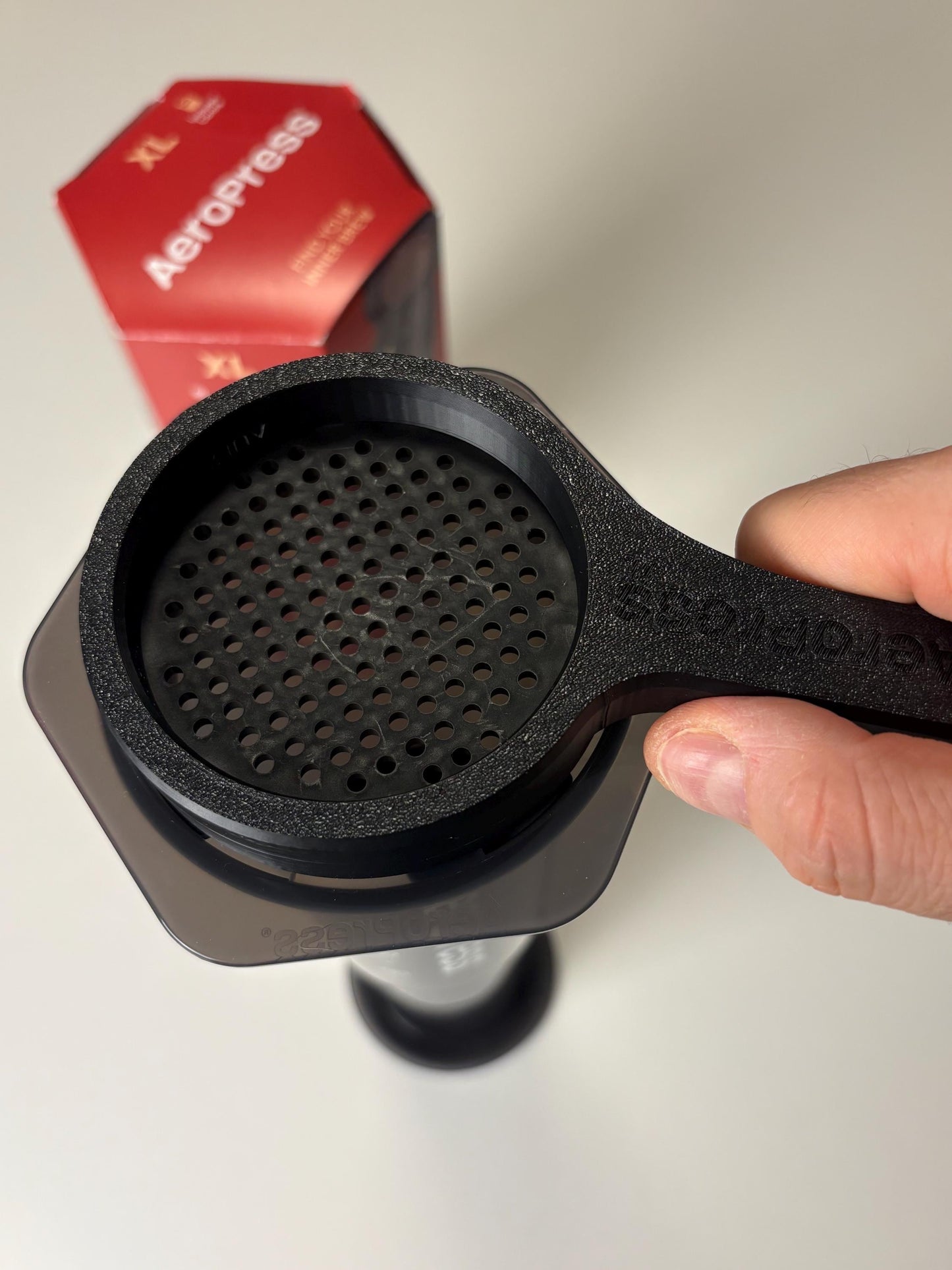Aeropress Filter Wrench: Hand Mobility Aid, 3D Printed