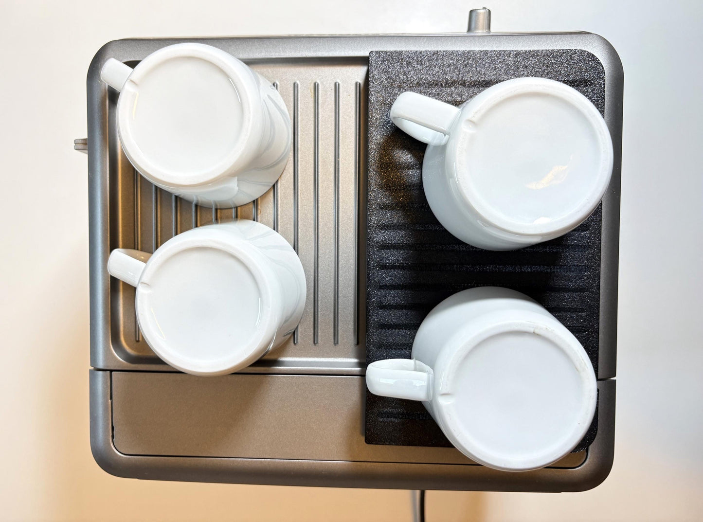 Flat Top Conversion Tray for Sage/Breville Barista Express & Barista Pro with Safety Cap