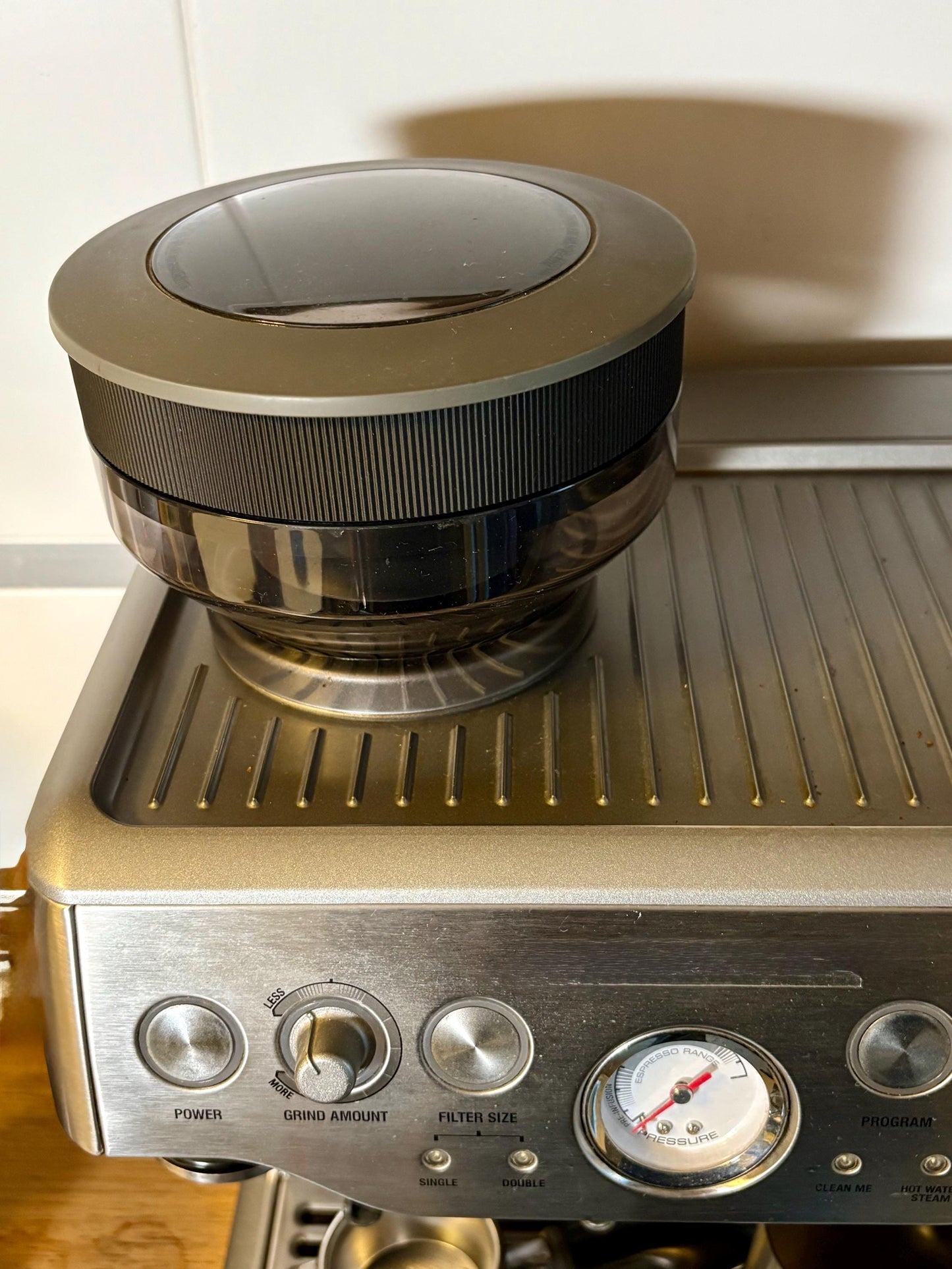 Sage/Breville Barista Hopper Extension, Eco-Friendly Capacity Upgrade