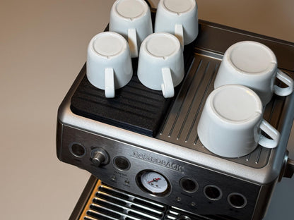 Flat Top Conversion Tray for Sage/Breville Barista Express & Barista Pro with Safety Cap