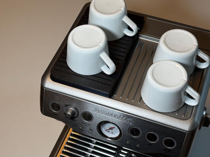 Flat Top Conversion Tray for Sage/Breville Barista Express & Barista Pro with Safety Cap