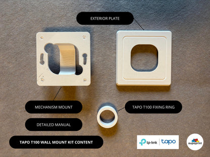 Wall mount for TP-Link Tapo T100 Smart Motion Sensor, Easy Install