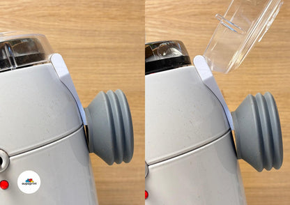 Niche Zero bellows with hanger. Zero retention grinder | No tools required